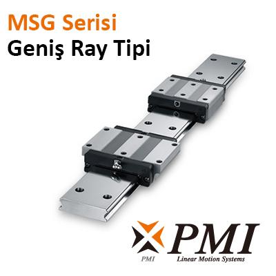 Bilya dizileri, radyal, ters radyal ve yanal yönlerde eşit bir yük taşımasını sağlayan 45°'lik bir temas açısına göre tasarlanmıştır. Bu nedenle herhangi bir montaj yönünde uygulanabilir. Ayrıca MSG serisi, düşük sürtünme direncini korurken dört yönde rijitliği artırmak için iyi dengelenmiş bir ön yük sağlayabilir. Bu, özellikle yüksek hassasiyet ve yüksek sertlik gerektiren harekete uygundur. Tasarım gereği, tek ray kullanma ve düşük ağırlık merkezi ile düşük profile sahip olma yeteneği, alanın sınırlı olduğu ve yüksek momentlerin gerekli olduğu yerlerde idealdir.